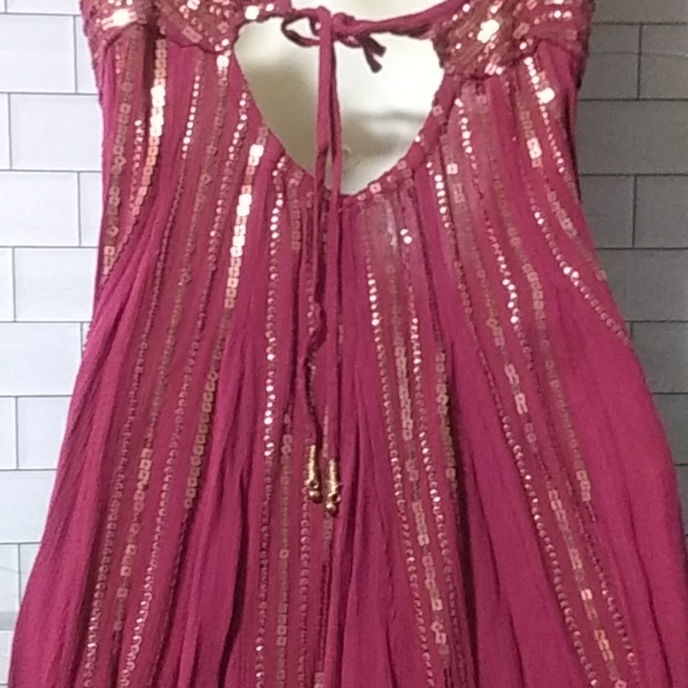 NEW Free People sequin mini dress - Picture 14 of 16